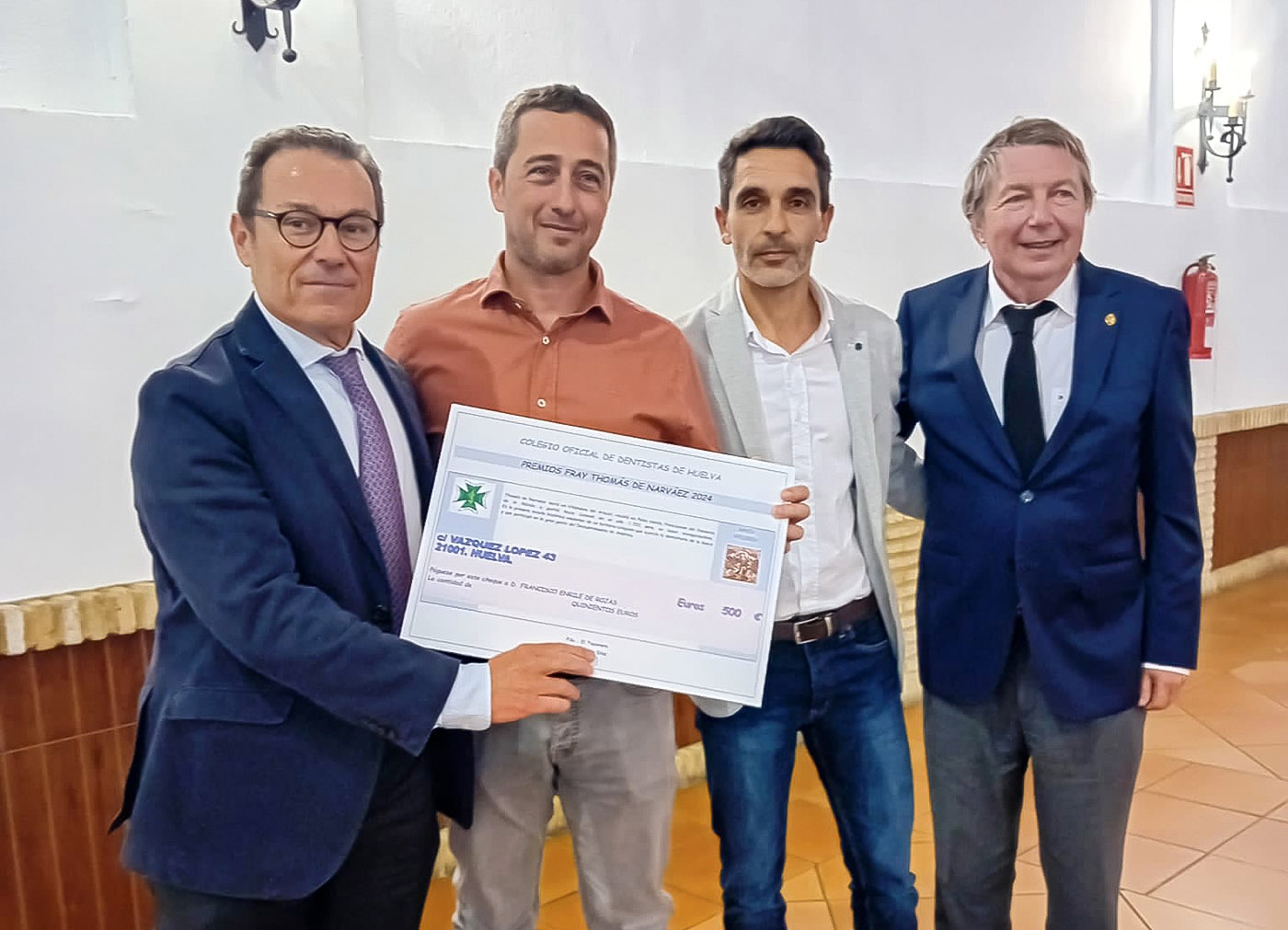 Premio Thomás de Narváez del Colegio de Dentistas de Huelva
